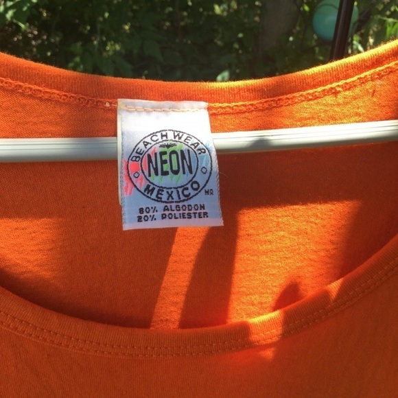 Orange Mexico t shirt - Picture 7 of 7